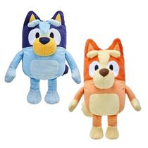 Pelucia infantil turma da bluey ou bingo 20cm - candide