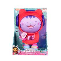 Pelúcia Interativa DJ Catnip Gabbys Dollhouse 25cm com Luz e Som Sunny Pelúcia Interativa DJ Catnip Gabbys Dollhouse 25cm com Luz e Som Sunny