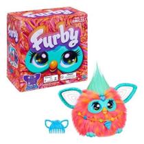 Pelúcia interativa Furby Coral F6744 Hasbro