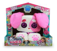 Pelucia Interativa Hugs - Pinxel Rosa MULTIKIDS