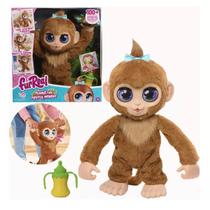 Pelúcia Interativa Macaco Amendoim 38cm C/ Som Sunny 4152 Pelúcia Interativa Macaco Amendoim 38cm C/ Som Sunny 4152