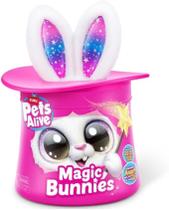 Pelúcia Interativa Pets Alive Magic Bunnies Branco Candide 1236