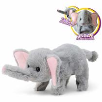 Pelúcia Interativa - PlayFull Pets - Elefantinho - Cinza - Toyng Pelúcia Interativa - PlayFull Pets - Elefantinho - Cinza - Toyng
