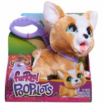 Pelúcia Interativa Poopalots Cachorrinho Corgi - FurReal