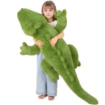 Pelúcia Jacaré Gigante Verde FFxiong 152 cm Almofada Pelúcia Jacaré Gigante Verde FFxiong 152 cm Almofada
