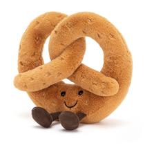 Pelúcia Jellycat Amuseables Pretzel 18 cm Pelúcia Jellycat Amuseables Pretzel 18 cm