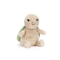 Pelúcia Jellycat Thimble Turtle 16 cm Macia e Recheada