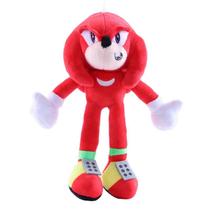 Pelúcia Knuckles, o Equidna, Sonic 40 cm, Boneco de Pelúcia Vermelho Pelúcia Knuckles, o Equidna, Sonic 40 cm, Boneco de Pelúcia Vermelho