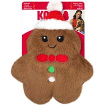 Pelúcia Kong Holiday Snuzzles Gingerbread Brinquedo Com Apito Para Cachorro Médio - Biscoito Pelúcia Kong Holiday Snuzzles Gingerbread Brinquedo Com Apito Para Cachorro Médio - Biscoito