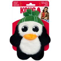 Pelúcia Kong Holiday Snuzzles Pinguim Brinquedo Com Apito Para Cachorro e Gatos Pequeno