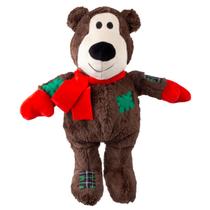 Pelucia Kong Holiday Wild Knots Bear Jumbo Brinquedo Para Cachorro X-Grande - Chocolate Pelucia Kong Holiday Wild Knots Bear Jumbo Brinquedo Para Cachorro X-Grande - Chocolate