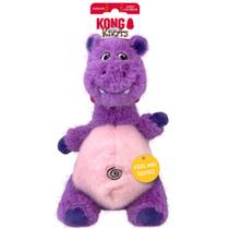 Pelúcia Kong Knots Belly Hipopótamo Brinquedo Com Apito e Corda Para Cachorro Médio e Grande Porte Pelúcia Kong Knots Belly Hipopótamo Brinquedo Com Apito e Corda Para Cachorro Médio e Grande Porte