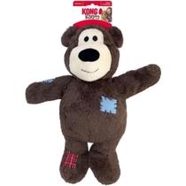 Pelucia Kong Wild Knots Bear Brinquedo Jumbo Com Corda e Apito Para Cachorro X-Grande - Chocolate Pelucia Kong Wild Knots Bear Brinquedo Jumbo Com Corda e Apito Para Cachorro X-Grande - Chocolate