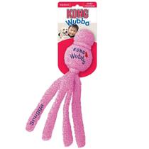 Pelúcia Kong Wubba Snugga Brinquedo Para Cães e Gatos Grande - Rosa
