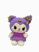 Pelúcia Kuromi Sanrio 20cm Fofura e Estilo Desenho