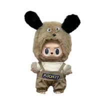 Pelúcia Labubu Mini De 17cm Com Acessórios De Roupa Da Moda, Vários Estilos De Roupas De Boneca Para