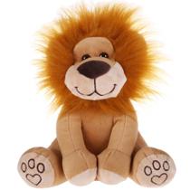 Pelucia leao kion 25cm santa klaus