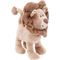 Pelúcia Leãzinho Baby Marrom para Decoração e Brinquedo Infantil