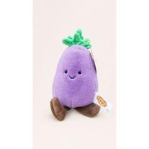 Pelúcia Legumes Fofos - Macia Infantil - Mini Hortifruti - Milho, Cenoura, Berinjela, Cogumelo - BBR Toys -