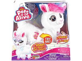 Pelúcia Lhama Do Rebolado Zuru Pets Alive Boppi Candide 1202 Pelúcia Lhama Do Rebolado Zuru Pets Alive Boppi Candide 1202