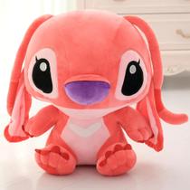 Pelúcia Lilo Stitch 65 Cm Grande Antialérgico Cor Rosa