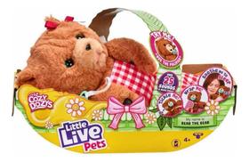 Pelúcia Little Live Pets Cozy Dozys Urso Beau Fun F0220-1 Pelúcia Little Live Pets Cozy Dozys Urso Beau Fun F0220-1