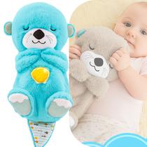 Pelúcia Lontra Urso Respira Bebê Infantil Almofada De Berço Relaxante E Terapêutico Pelúcia Lontra Urso Respira Bebê Infantil Almofada De Berço Relaxante E Terapêutico