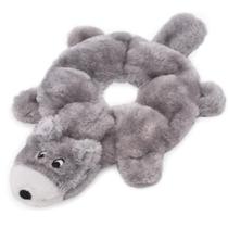 Pelúcia Loopy Zippypaws Brinquedo Lobo com Apito sem recheio para cães pequenos e médios Pelúcia Loopy Zippypaws Brinquedo Lobo com Apito sem recheio para cães pequenos e médios