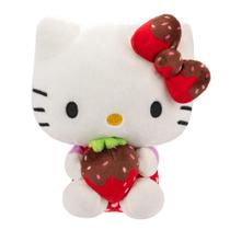 Pelúcia Love 18cm da Hello Kitty Morango Hello Kitty Amigos
