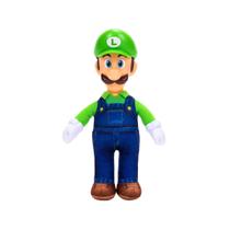 Pelúcia Luigi 22cm - Super Mario Filme