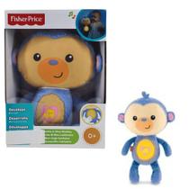 Pelúcia Macaquinho Azul Luminoso c/Som 0m+CKV15 Fisher-Price Pelúcia Macaquinho Azul Luminoso c/Som 0m+CKV15 Fisher-Price