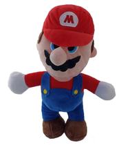 Pelúcia Mario 25cm Turma Super Mario Bross Geek Nerd Kids - Mario Figure Collection