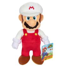 Pelúcia Mario de Fogo de 22cm - Super Mario Pelúcia Mario de Fogo de 22cm - Super Mario
