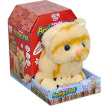 Pelucia Mecanizada Coleçao Amigo PET Gato Biel Caa TOYS CAA0132