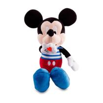 Pelúcia Mickey Com Som Manda Beijo Boneco Disney Junior Kiss