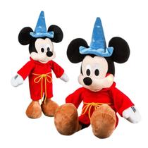 Pelúcia Mickey Mago Feiticeiro Com Luz e Som 40cm Multikids