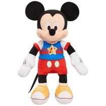 Pelúcia Mickey Mouse Disney Junior - 33cm com Sons e Músicas (3+)