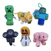 Pelúcia Minecraft 13cm Sortida e Unitária Diversos Personagens Multikids BR2454 Pelúcia Minecraft 13cm Sortida e Unitária Diversos Personagens Multikids BR2454