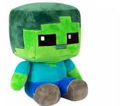 Pelúcia minecraft antialérgico com 25 cm importado Pelúcia minecraft antialérgico com 25 cm importado
