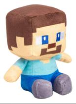 Pelúcia minecraft antialérgico com 25 cm importado Pelúcia minecraft antialérgico com 25 cm importado