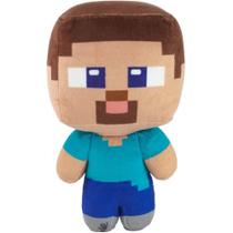 Pelucia minecraft steve 18cm estrela