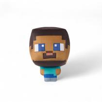 Pelúcia Minecraft Steve Gamer Fofo Original Miniso