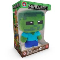 Pelucia Minecraft Zombie 18CM Pelucia Minecraft Zombie 18CM