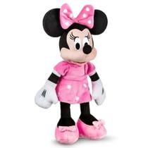 Pelúcia Minnie de 50cm Rosa GRANDE Linda Maravilhosa Pelucia Macia - Minie mickey - PANAMI