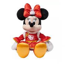 Pelúcia Minnie Mouse Ano novo Lunar 2023 Edição Especial - Disney