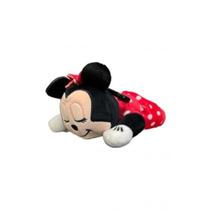 Pelúcia Minnie Mouse Dormindo 12cm Clip On Disney - Fun