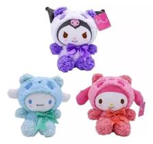 Pelúcia My Melody Kit Com 3 Hello Kitty And Kuromi Onegai