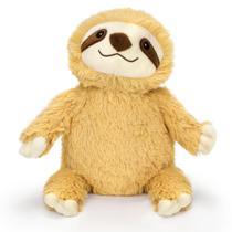 Pelúcia Nhusbi Sloth 10" - Brinquedo de Pelúcia para Microondas com Calor