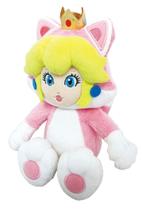 Pelúcia Nintendo Super Mario Neko Cat Peach - 10cm