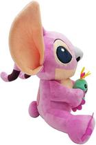Pelucia Original Disney Lilo & Stitch - Angel e Scrump 33 cm